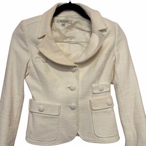 Holt Renfrew - Chic Cream Women's Blazer